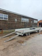 Hulco schamel wagen aanhanger met oprijplaten, Auto diversen, Aanhangers en Bagagewagens, Ophalen of Verzenden, Zo goed als nieuw