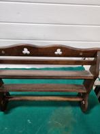 Keukenrol folie houder van hout vintage, Ophalen of Verzenden