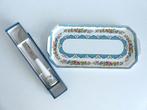 Crown Staffordshire schaal, Royal Worcester kaasmes, Ophalen of Verzenden