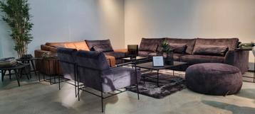 Luxe Passe-Partout Hoekbank Adino - Showmodel beschikbaar voor biedingen