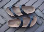 GRATIS VERZENDEN ZWARTE MAYARI BIRKENSTOCKS 39, Slippers, Verzenden, Zwart, Nieuw