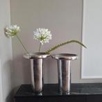 Raw nikkel plated vazen zilver van diga Colmore, Huis en Inrichting, Overige kleuren, Nieuw, Ophalen of Verzenden, X