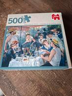 Jumbo puzzel 500 stukjes Renoir boating party, Ophalen of Verzenden, 500 t/m 1500 stukjes, Zo goed als nieuw, Legpuzzel
