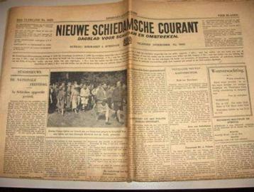 gezocht krant nieuwe schiedamsche courant 1939 1940 schiedam
