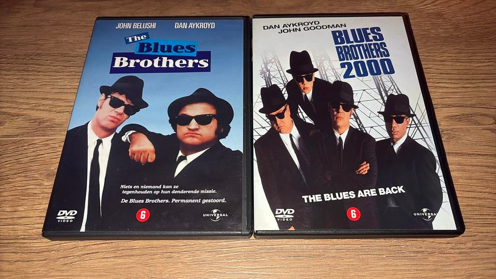 The Blues Brothers en het vervolg Blues Brothers 2000., Alle leeftijden, Ophalen of Verzenden, Zo goed als nieuw, Actiekomedie