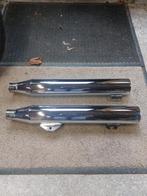 Uitlaat dempers HD Dyna Fat Bob FXDF zgan 64900185 H14-004, Ophalen of Verzenden, Gebruikt