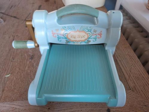 Sizzix big shot machine zonder platen, Hobby en Vrije tijd, Kaarten | Zelf maken, Gebruikt, Overige typen, Overige thema's, Ophalen