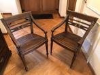 Koloniale houten stoelen, Antiek en Kunst, Antiek | Meubels | Stoelen en Banken, Ophalen