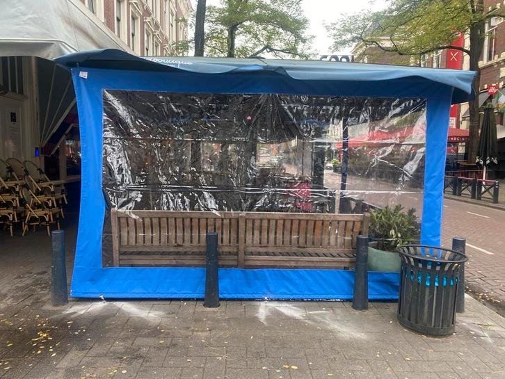 Winterterras met verwarming & zijwanden, Tuin en Terras, Parasols, Overige typen, Ophalen of Verzenden