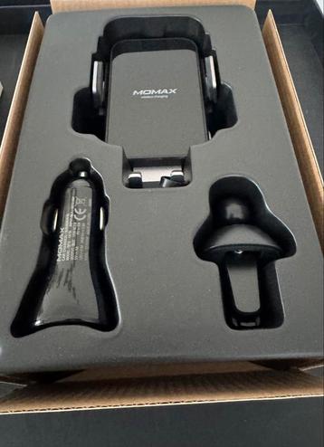 MOMAX Q.Mount Smart Draadloze Autolader beschikbaar voor biedingen