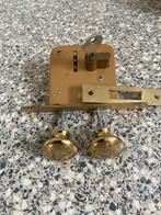 Nemef kast / of bijzet slot van messing., Ophalen of Verzenden, Koper of Messing, Slot