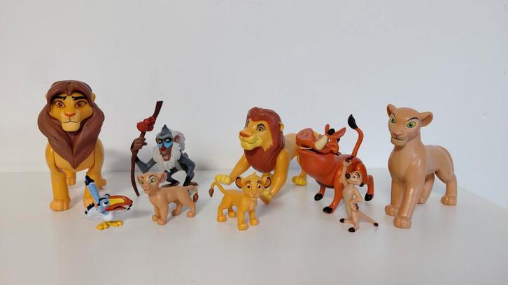 Lion king disney figuren, Verzamelen, Poppetjes en Figuurtjes, Zo goed als nieuw, Ophalen of Verzenden