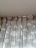 Gordijnen met wolkjes, 2.50m lang, 2.70m breed, Ophalen, Zo goed als nieuw, Wit, 200 cm of meer