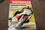 das Motorrad augustus 1970 Honda CB750 sohc test, Ophalen of Verzenden, Gelezen