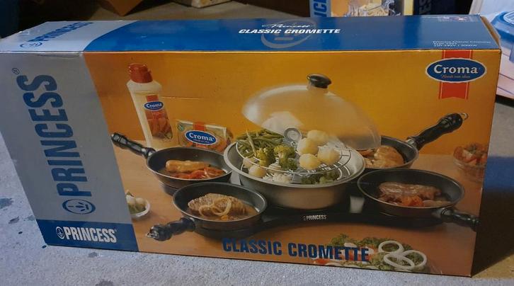 Nieuw Princess Gourmetstel - Classic Cromette, Witgoed en Apparatuur, Gourmetstellen, Nieuw, 4 t/m 7 personen, Ophalen