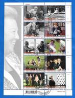 Postzegelvel Koninklijke Familie I, II en III gest. - 2003/4, Verzenden, Na 1940, Gestempeld