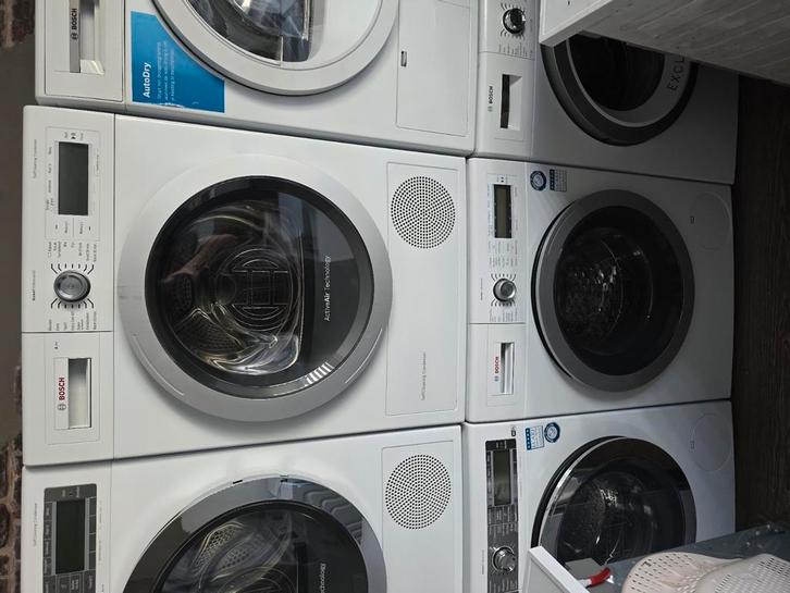 Bosch wasmachine en warmtepomp droger homeprofessiinal 8kk, Witgoed en Apparatuur, Wasmachines, Zo goed als nieuw, 8 tot 10 kg