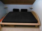 Bed frame 140 cm, Huis en Inrichting, Slaapkamer | Bedden, Ophalen, Gebruikt, Bruin, Tweepersoons