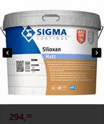 Sigma Siloxan Matt 10L RAL 9001 - Nieuw!, Doe-het-zelf en Verbouw, Verf, Beits en Lak, Beige, Nieuw, Ophalen of Verzenden, Verf