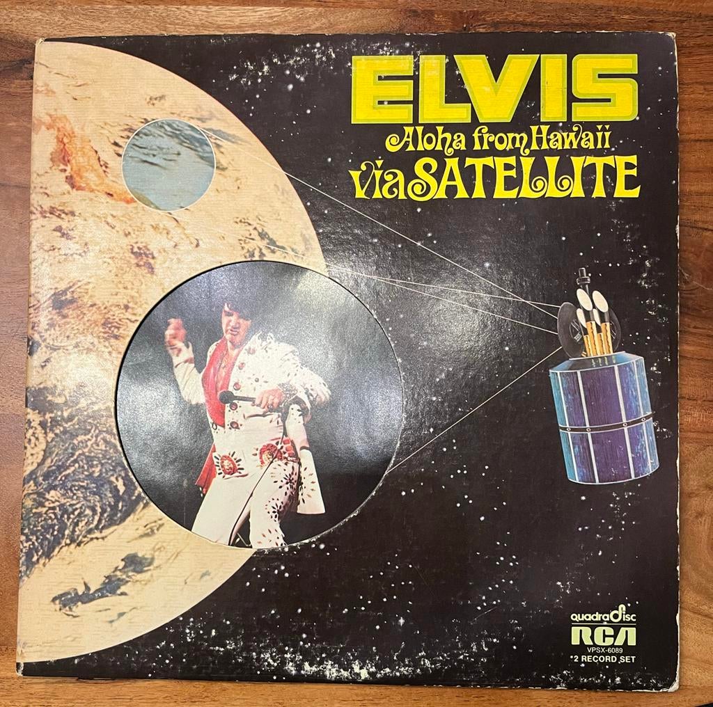 Elvis Aloha from Hawaii LP, Cd's en Dvd's, Vinyl | Pop, Gebruikt, 12 inch, Ophalen of Verzenden