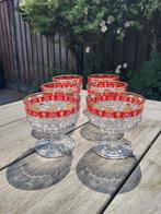 Cocktailglazen / wijnglazen 6 stuks, Ophalen of Verzenden, Zo goed als nieuw, Overige typen