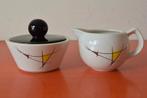 Retro vintage Torgau GDR roomstel - Kannetje met suikerpot, Huis en Inrichting, Keuken | Servies, Overige typen, Ophalen of Verzenden