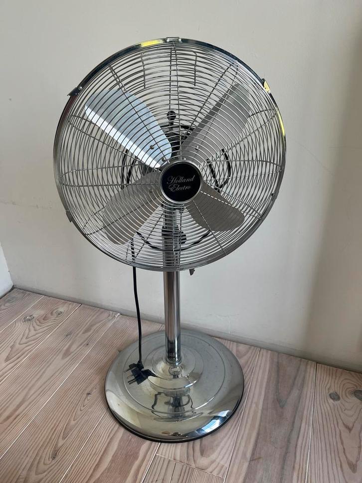 Holland Electro Statiefventilator, Witgoed en Apparatuur, Ventilatoren, Gebruikt, Statiefventilator, Ophalen