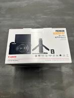 Canon PowerShot G7X Mark III Vlogger Kit (NIEUW), Ophalen of Verzenden, Zo goed als nieuw, Canon, 4 t/m 7 keer