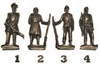 06br-Ferrero kinder surprise metal SOLDATEN 1830-1915, Ophalen of Verzenden, Zo goed als nieuw, Overige typen