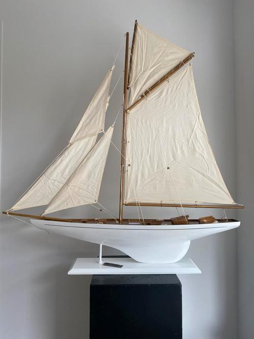 Zeilboot Paulownia Hout Mix Large, Hobby en Vrije tijd, Modelbouw | Boten en Schepen, Nieuw, Overige merken, Ophalen of Verzenden
