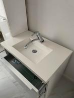 Compleet Badkamermeubel met Wastafel en Spiegel, Huis en Inrichting, Badkamer | Badkamermeubels, Ophalen, Gebruikt, 50 tot 100 cm