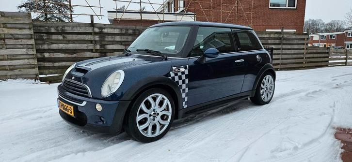 Mini 1.6 16V Cooper S 2006 Blauw, Auto's, Mini, Bedrijf, Cooper S, ABS, Airbags, Airconditioning, Bluetooth, Boordcomputer, Centrale vergrendeling