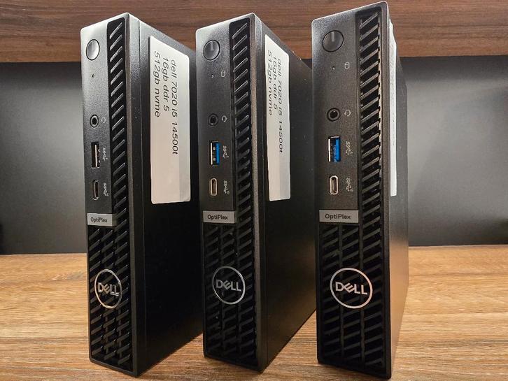 Dell Optiplex 3000 Mff-Intel i5 12500T-256Gb SSD-16GB DDR4, Computers en Software, Desktop Pc's, Refurbished, 4 Ghz of meer, SSD