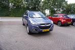 Hyundai ix35 2.0i Business Edition OPEN DAK CLIMA CARPLAY CR, Zwart, 4 cilinders, Blauw, Leder en Stof