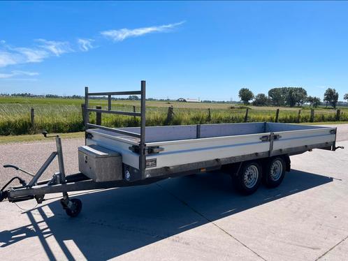 Hapert azure h2 plateau aanhanger 500x180 zerr netjes, Auto diversen, Aanhangers en Bagagewagens, Zo goed als nieuw, Ophalen