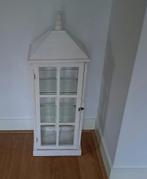Vitrinekastje wit, Huis en Inrichting, Ophalen, Minder dan 50 cm, Gebruikt, Minder dan 25 cm