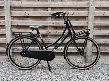 cortina transport fiets 28 inch 7v, Cortina U4 matzwart  beschikbaar voor biedingen