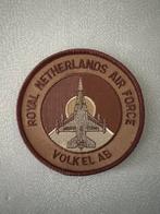 Patch RNLAF Volkel AB F-16, Ophalen of Verzenden, Luchtmacht, Nederland, Embleem of Badge