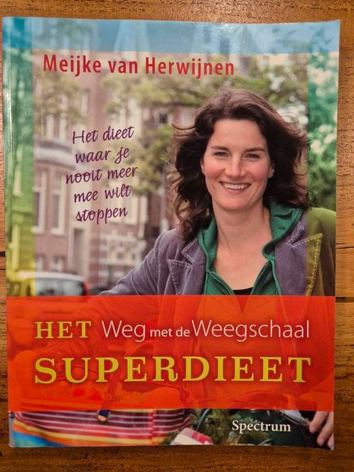 M. van Herwijnen - Het weg met de weegschaal superdieet, Boeken, Gezondheid, Dieet en Voeding, Zo goed als nieuw, Ophalen of Verzenden