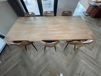 Eiken Eettafel - 230x100cm, Huis en Inrichting, Tafels | Eettafels, Ophalen, Gebruikt, 100 tot 150 cm, Eikenhout