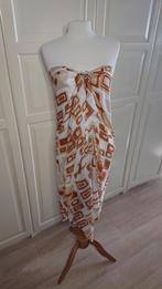 Diverse pareo sarong sauna omslagdoek extra breed bruin, Kleding | Dames, Overige typen, Bruin, Ophalen of Verzenden, Zo goed als nieuw