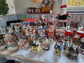 66 delig kerstdorp kerst huisjes kan verlichting in  beschikbaar voor biedingen