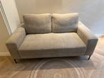 Twee zits bank taupe goede staat Goossens, Huis en Inrichting, Banken | Sofa's en Chaises Longues, Ophalen, 150 tot 200 cm, Tweepersoons