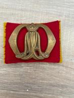 Baretembleem KMA, Verzamelen, Ophalen of Verzenden, Landmacht, Nederland, Embleem of Badge