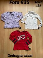 Longsleeve meisje maat 128 gedragen staat *foto 935*, Kinderen en Baby's, Kinderkleding | Maat 128, Ophalen of Verzenden, Zo goed als nieuw