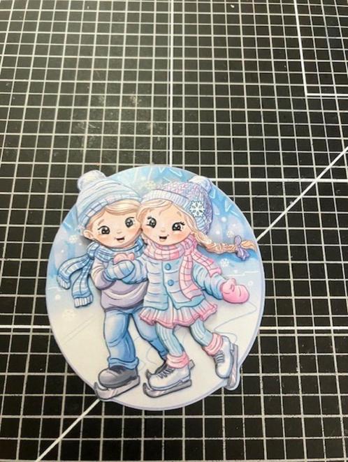 3Dplaatjes kerst, Hobby en Vrije tijd, Kaarten | Zelf maken, Nieuw, Overige typen, Kerst, Verzenden