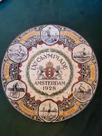 Wandbord Olympiade Amsterdam 1928 - Société Céramique, Antiek en Kunst, Antiek | Wandborden en Tegels, Ophalen of Verzenden