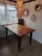 Zeer mooie houten stevige tafel - 160cm - Eettafel, Huis en Inrichting, Tafels | Eettafels, Ophalen, 50 tot 100 cm, Zo goed als nieuw