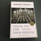 David Finkel - Thank you for your service, Niet van toepassing, David Finkel, Ophalen of Verzenden, Zo goed als nieuw