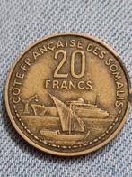 Frans Somaliland (Djibouti) 20 Francs 1952, Verzenden, Overige landen, Losse munt